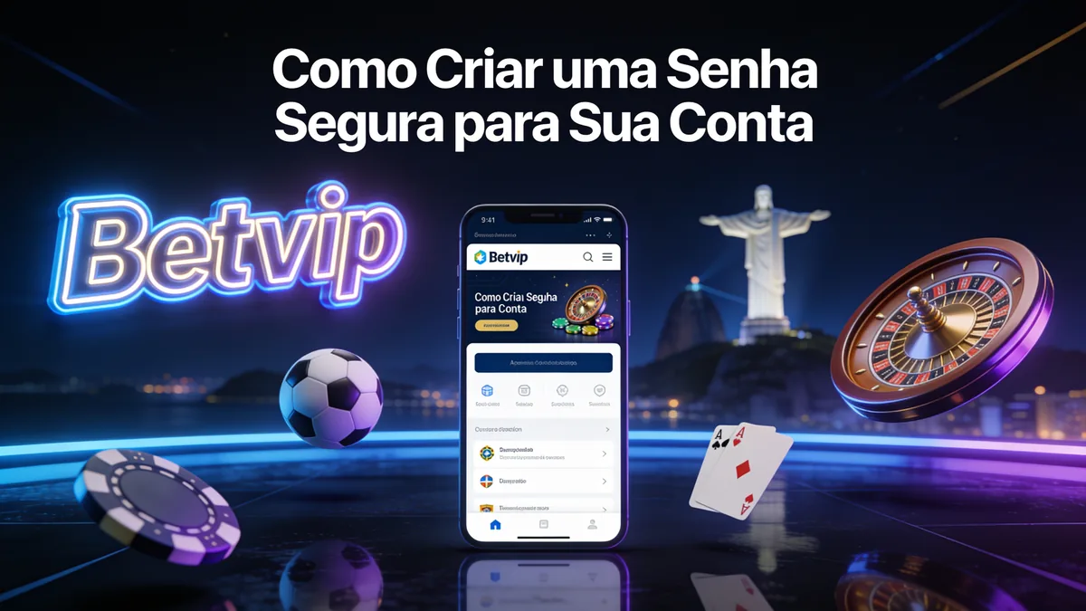 Como Criar uma Senha Segura para Sua Conta — betvip no Brasil